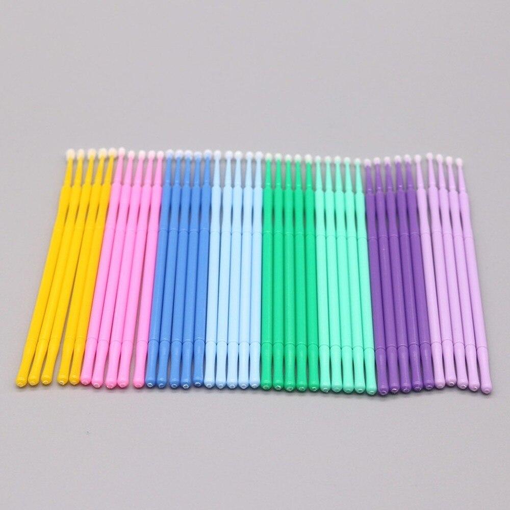 Lash Adhesive Glue - 100 Stück/Set Mikro-Bürsten für Make-up und