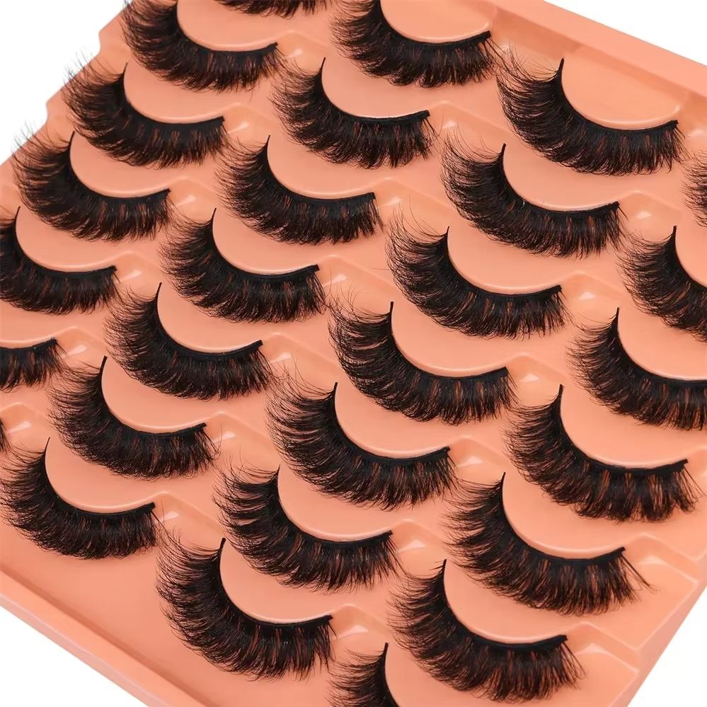 Eyelash Extension Volume Cat Eye - 14 Paar Natürlich Aussehende Faux-Mink Falsche