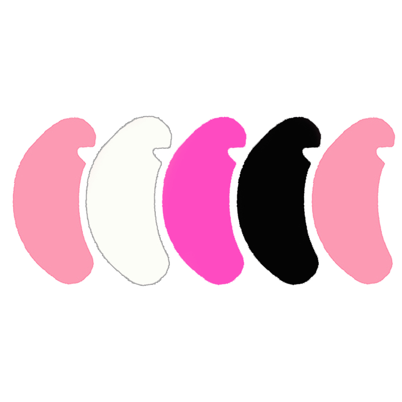 Eyelash Extension Glasses - 1 Paar Wiederverwendbare Wimpernpads Silikon-Streifen Wimpernlifting