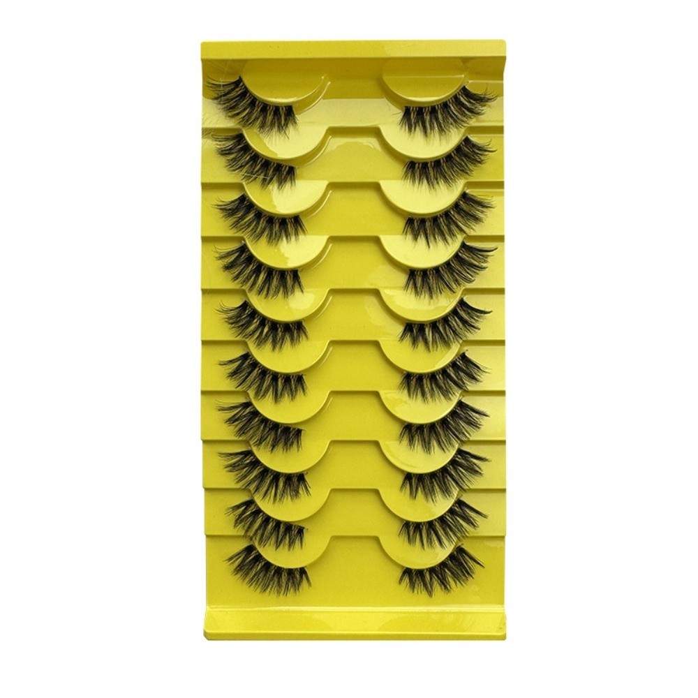 Eyelash Extension Volume Cat Eye - 10 Paar Wiederverwendbare 3D Dramatische Falsche