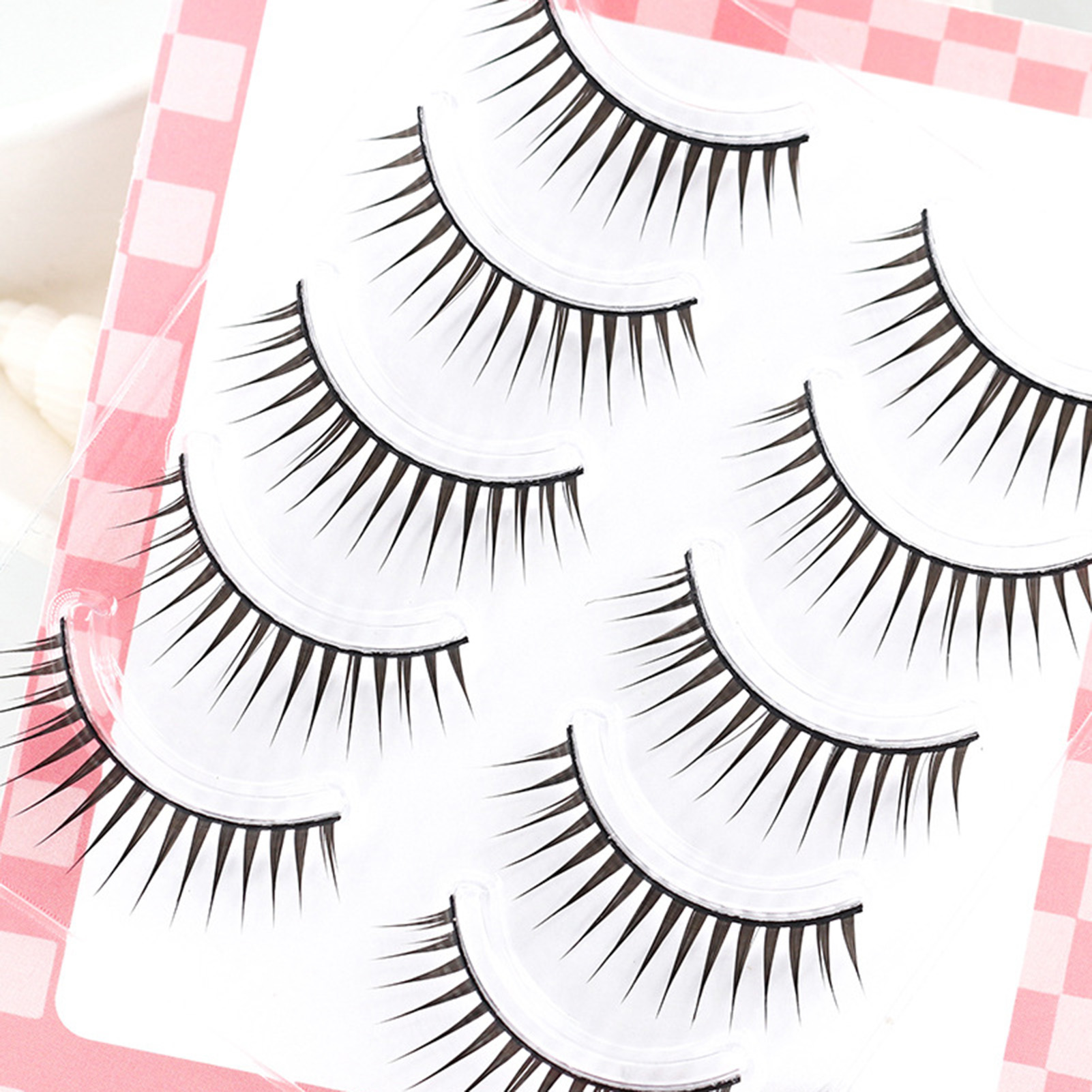 Eyelash Extension Japanese Style - 5 Paar künstliche Wimpern im japanischen