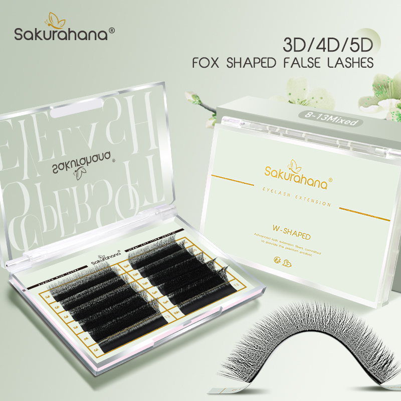 Eyelash Extension Volume Cat Eye - SAKURAHANA Fuchs 3D 4D 5D Geformte