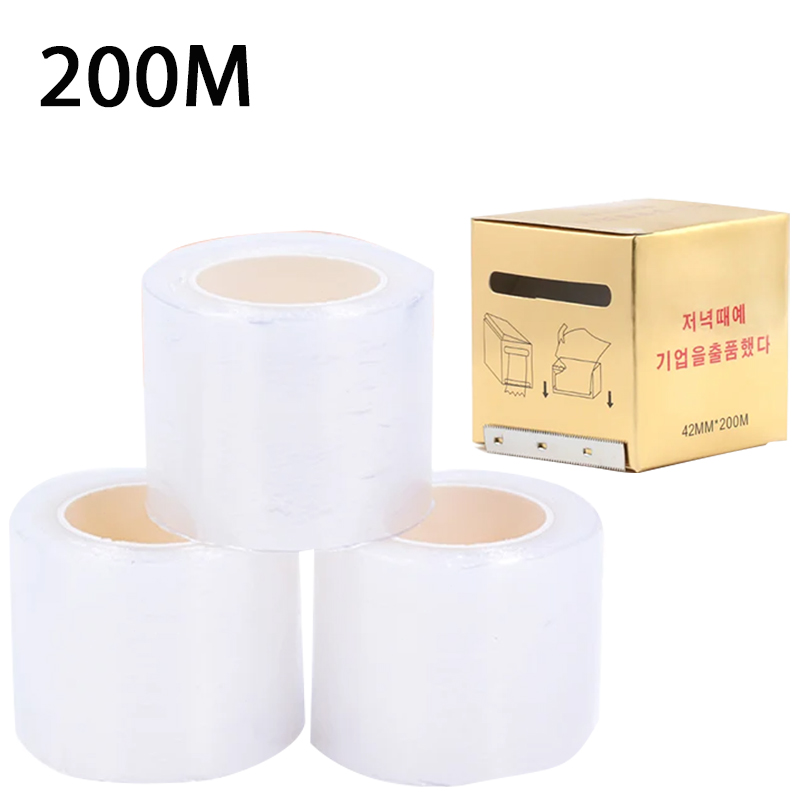 Eyelash Extension Double Lash - 200m Transparent Make-Up Film Lip Augenbraue