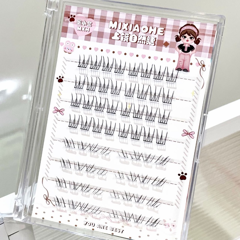 Mixiaohe Transparente Gemischt – Eyelash Extension Natural Bewertung und Preis