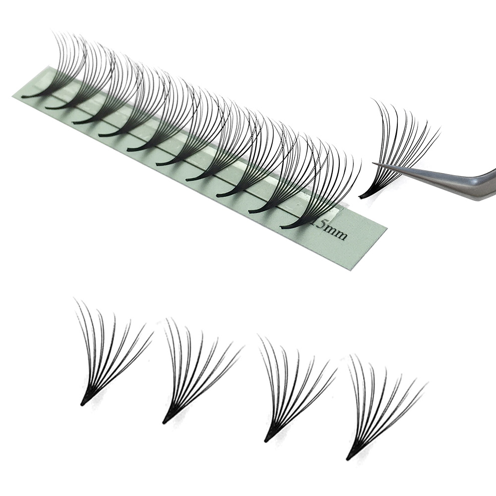 Neue Camellia Vorgefertigte Vo – Eyelash Extension Volume Cat Eye Bewertung und Preis
