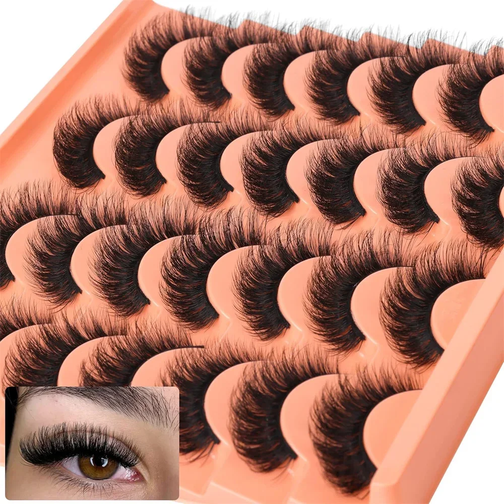 14 Paar Natürlich Aussehende F – Eyelash Extension Volume Cat Eye Bewertung und Preis