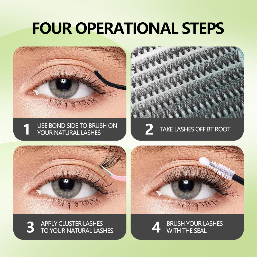 Wimperncluster DIY Wimpernverl – Eyelash Extension Volume Cat Eye Bewertung und Preis