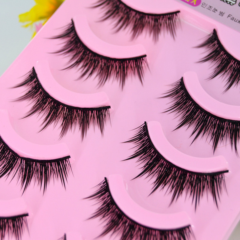 5 Paar lange, dicke, natürlich – Eyelash Extension Japanese Style Bewertung und Preis