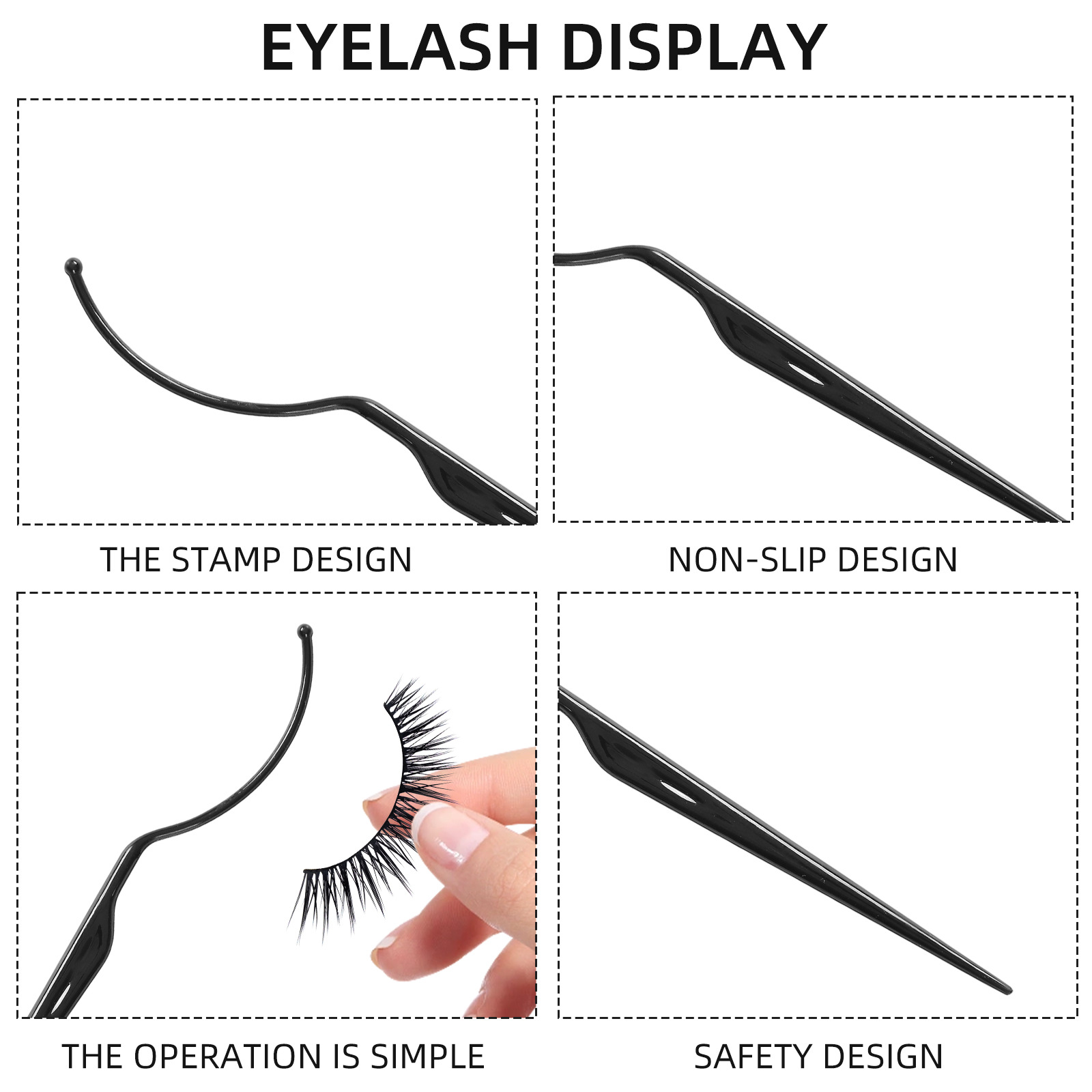 10 Stück Wimpern-Prüfhalter, W – Eyelash Extension Course Bewertung und Preis
