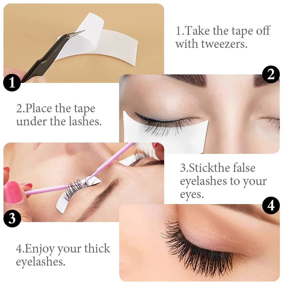 110 Stück/Rolle Augenpads Scha – Eyelash Extension Glasses Bewertung und Preis