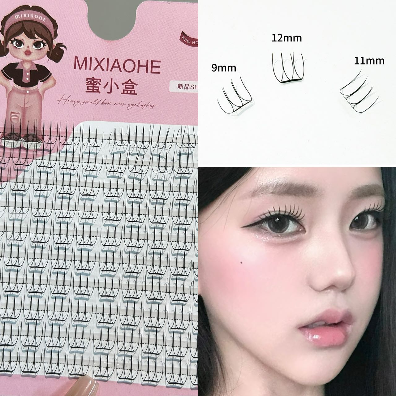 Mixiaohe Make-up Artist Korean – Eyelash Extension Natural Bewertung und Preis