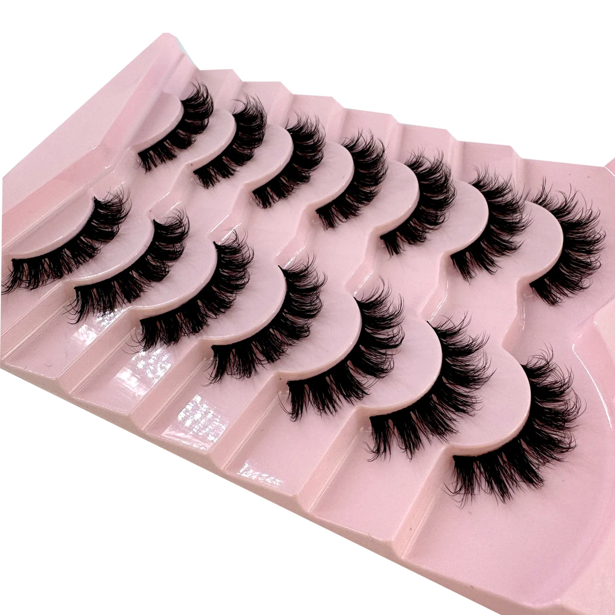 AMSDCN 7 Paar flauschige Cat-E – Eyelash Extension Volume Cat Eye Bewertung und Preis
