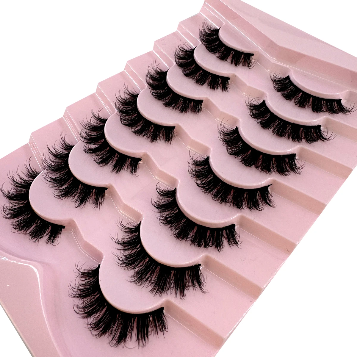 AMSDCN 7 Paar flauschige Cat-E – Eyelash Extension Volume Cat Eye Bewertung und Preis