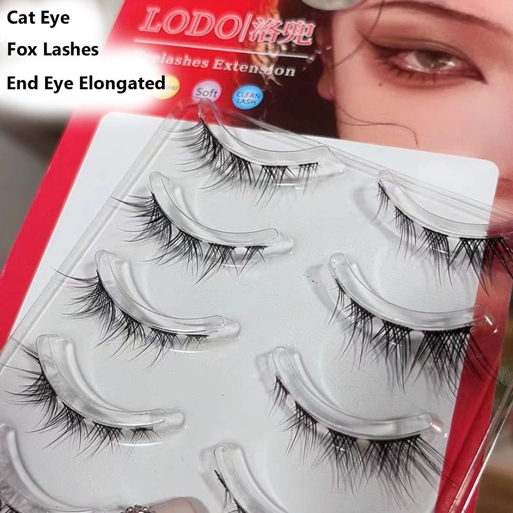 5 Paare 3d Nerz Katze Wimpern  – Eyelash Extension Volume Cat Eye Bewertung und Preis