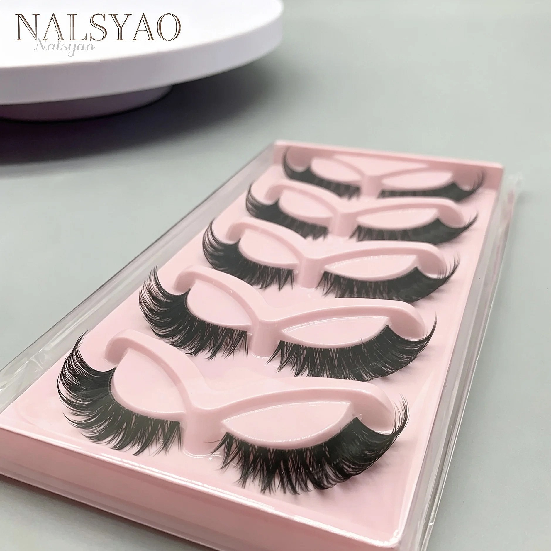 Meistverkaufte 5 Paar Katzenau – Eyelash Extension Volume Cat Eye Bewertung und Preis