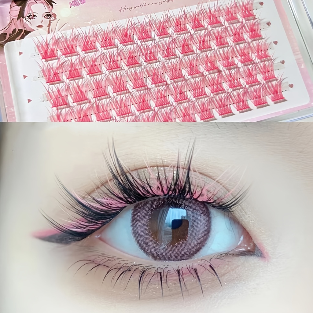 Mixiaohe Bunte Wimpern 60 Clus – Eyelash Extension Natural Bewertung und Preis