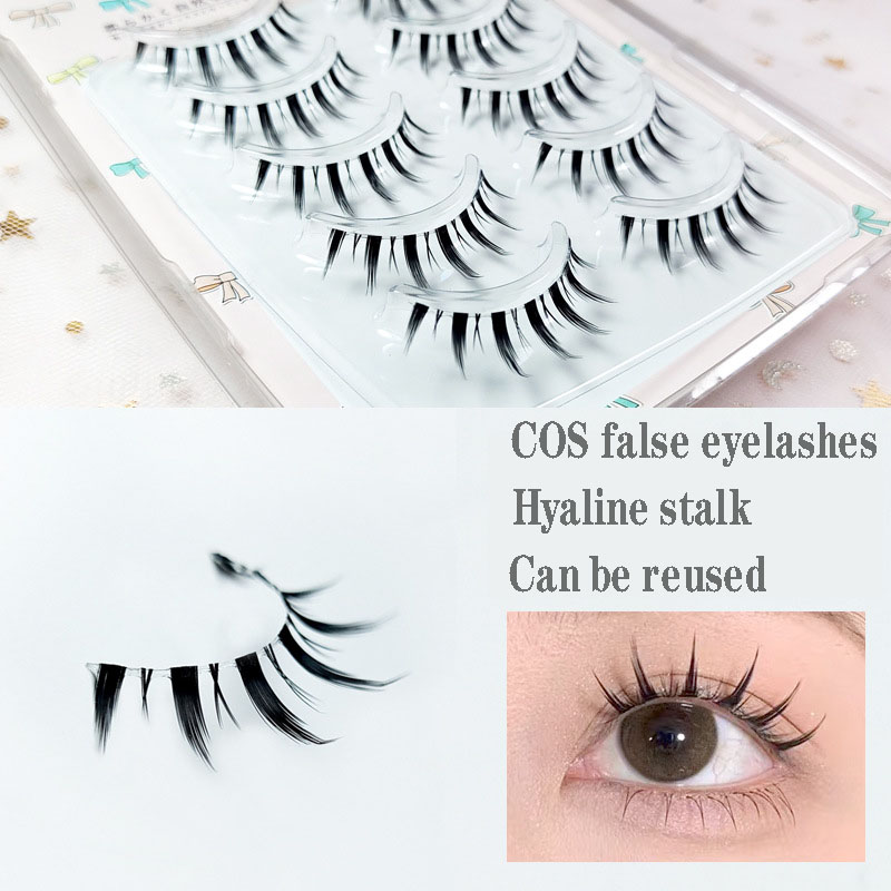 Neuer Stil 5 Paare Frauen natü – Eyelash Extension Japanese Style Bewertung und Preis