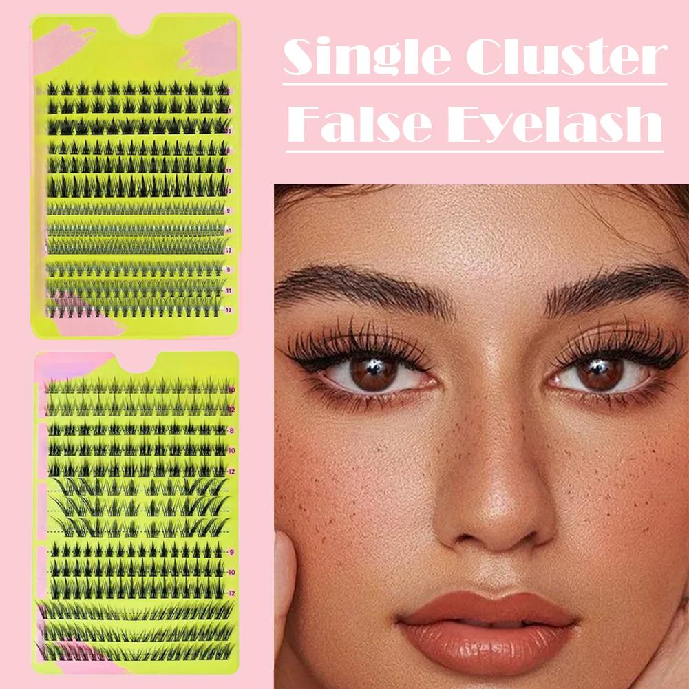 Natürliche Cluster-Falsche Wim – Eyelash Extension Volume Cat Eye Bewertung und Preis