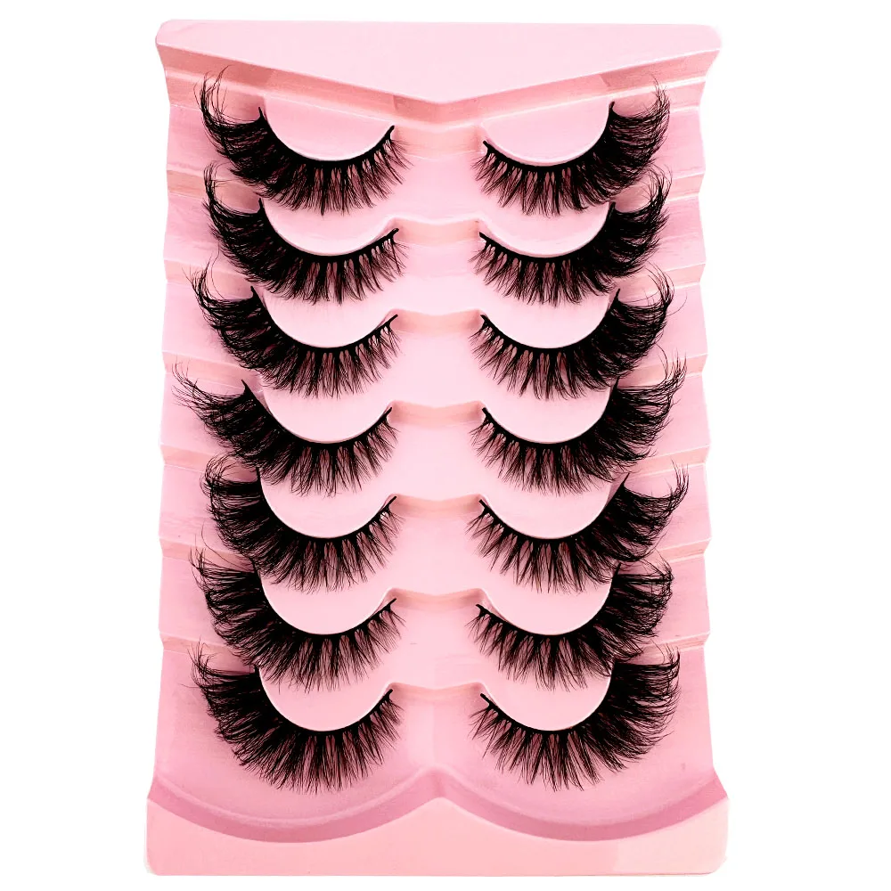7 Paar dicke Katzenaugen-Wimpe – Eyelash Extension Volume Cat Eye Bewertung und Preis